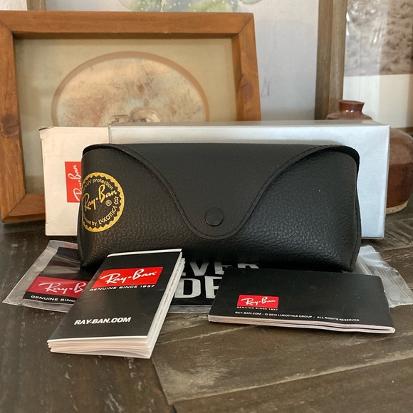 Ray Ban Hexagonal Sunglasses - Picture 3 of 3